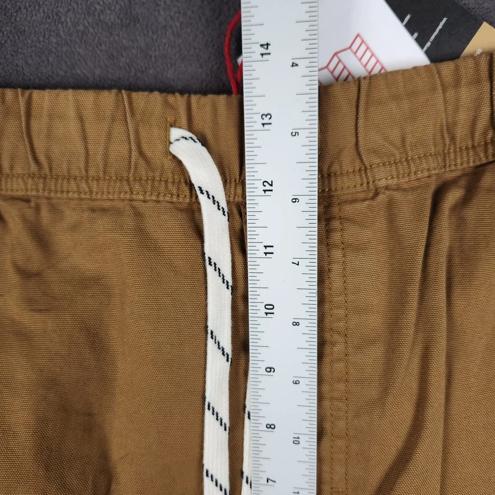 Topo Designs Dirt Pants Classic Mens XXL Khaki Brown Organic Cotton Stretch NEW